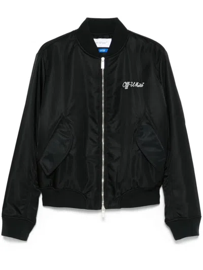 Off-white Script Varsity Jacket