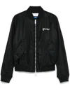 Off-white Off White Black Two Way Zip Jacket