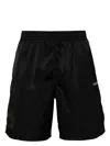 Off-white Arrows-motif Drawstring Swim Shorts In Black
