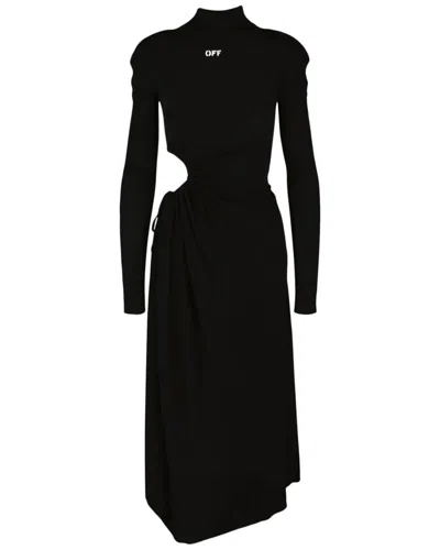 OFF-WHITE OFF-WHITE™ SEE THRU DRESS