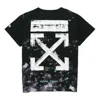 Off-white Seeing Things Washed T-shirt 'black' In Black