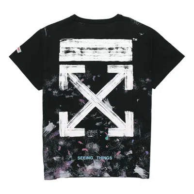 Off-white Seeing Things Washed T-shirt 'black'