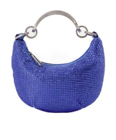 Off-white Sequinned Mini Bag In Blue