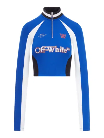 Off-white Serena Technical Shirt In Animal Print