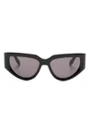 Off-white Seward Cat-eye Sunglasses In Black