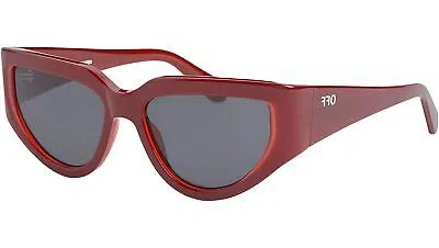 Pre-owned Off-white Seward Oeri116s24pla0012807 Burgundy In Gray