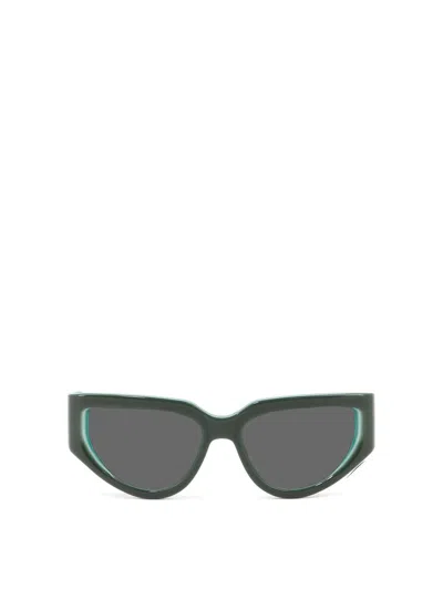 Off-white Off White "seward" Sunglasses In Green