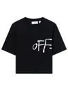 Off-white Black '' Shared Logo Boxy T-shirt In Multi