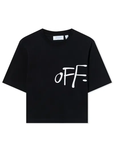 OFF-WHITE SHARED LOGO BOXY T-SHIRT