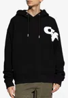Off-white Shared Skate Hooded Sweatshirt In Black