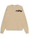 Off-white Shared Logo Sweatshirt In Neutrals