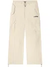 Off-white Cargo Pocket Track Pants In Light Grey