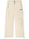 Off-white Cargo Pocket Track Pants In Neutrals