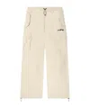 Off-white Cargo Pocket Track Pants In Nude