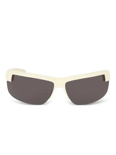OFF-WHITE SHIELD-FRAME SUNGLASSES