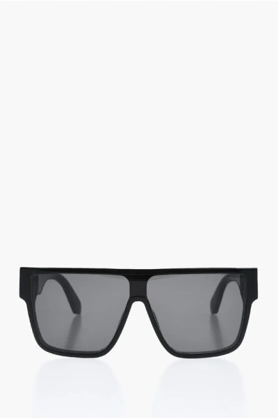 Off-white Shield Syracuse Sunglasses With Arrow Detail In Black