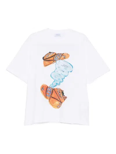 OFF-WHITE `SHIMADA DIAG SKATE` SHORT SLEEVE T-SHIRT