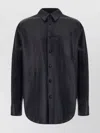 Off-white Shirt Leather Chest Pocket
