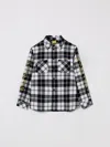 Off-white Checked Shirt In Black