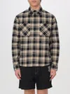 Off-white Shirt  Men Color Beige In Black