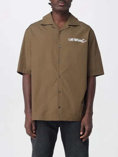 OFF-WHITE 衬衫 OFF-WHITE 男士 颜色 白色 1,H47387243