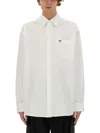 Off-white Shirt With Logo In White