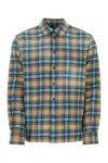 OFF-WHITE OFF-WHITE SHIRT WITH CHECK PATTERN