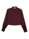 Off-white Plaid Buttoned Shirt In Multi