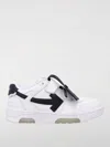 Off-white Out Of Office Leather Sneakers In Weiss