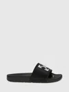 Off-white Arrow Open Toe Slip-on Slides In Black