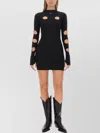 Off-white Black Meteor Minidress