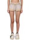 Off-white Laundry Shorts In Beige