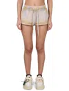 Off-white Laundry Shorts In Beige