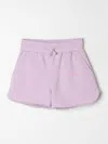 OFF-WHITE SHORT OFF WHITE KIDS KIDS COLOR LILAC,F41283038