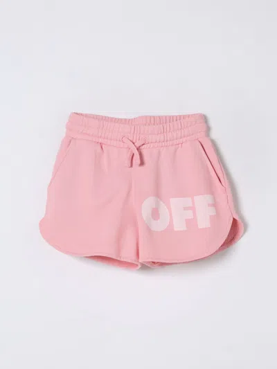 Off-white Short  Kids Kids Color Pink