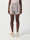 Off-white Short  Woman Color Lilac In Lilac