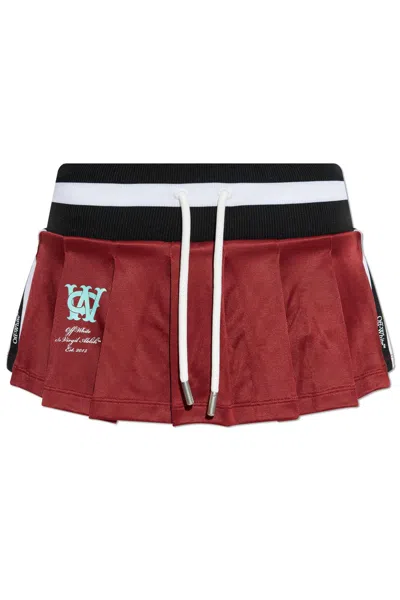 OFF-WHITE OFF-WHITE SHORT SKIRT WITH SHORTS