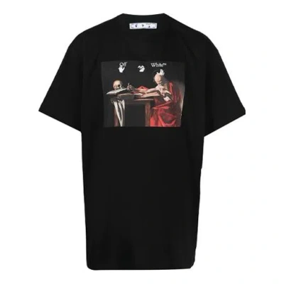 Off-white Caravag Paint Slim S/s Tee