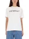 Off-white T-shirt With Logo In White