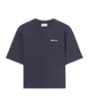 Off-white Ink Arrow Boxy T-shirt In Blue