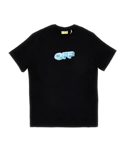Off-white Short Sleeve T-shirt In Black