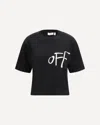 Off-white Black '' Shared Logo Boxy T-shirt In Black