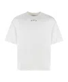Off-white Thinkman Arrow Skate Logo Tee In White