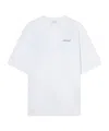 Off-white White Half Arrow Skate Logo T-shirt In White