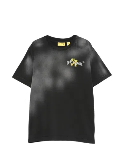 Off-white Kids' Short-sleeve Top In Black