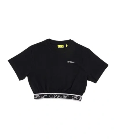Off-white Short-sleeved T-shirt In Black