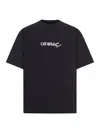 Off-white Graphic Print Short Sleeve Skate T-shirt In Black