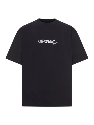 Off-white Scribble Arrows-logo T-shirt In Black