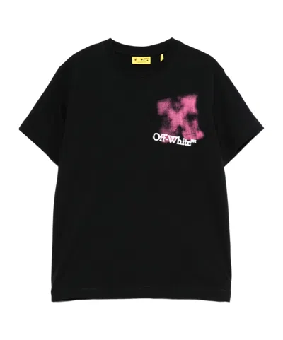 Off-white Short-sleeved T-shirt In Black