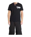 Off-white Short-sleeved T-shirt In Black